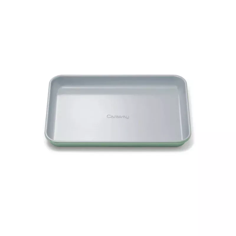 Nonstick Ceramic Small Baking Sheet - Sage