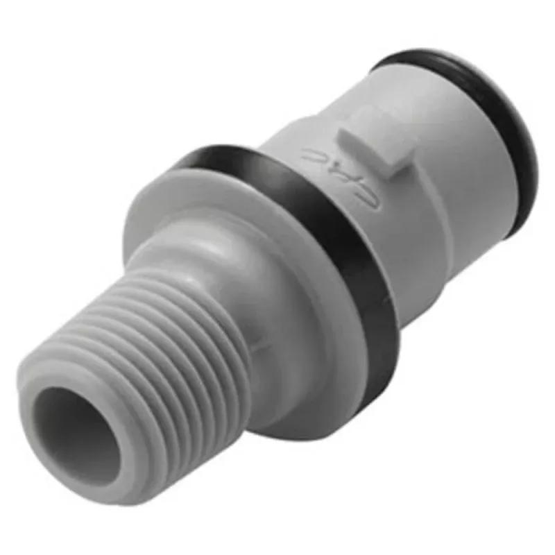 NS2D240212 Valved Male thread Coupling Insert 1/8 NPT