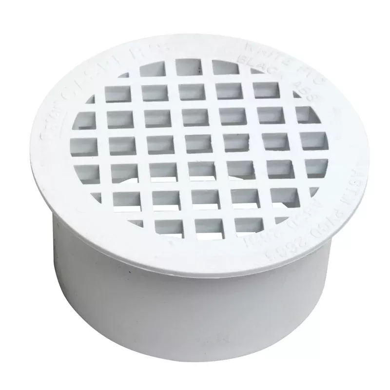 Oatey 3 in. PVC Snap-In Drain