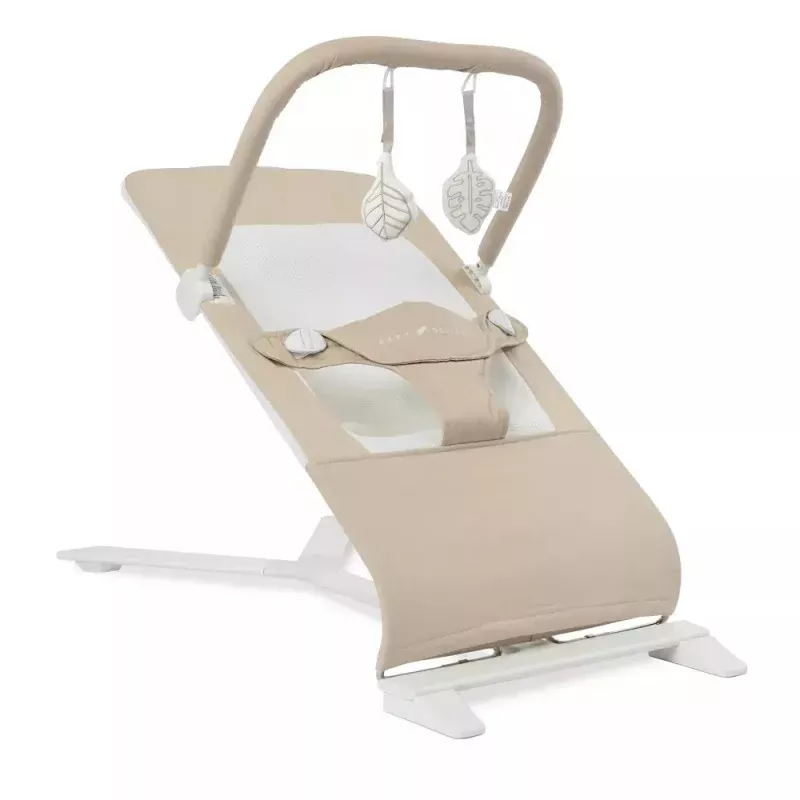 Organic Alpine Deluxe Portable Bouncer - Oat