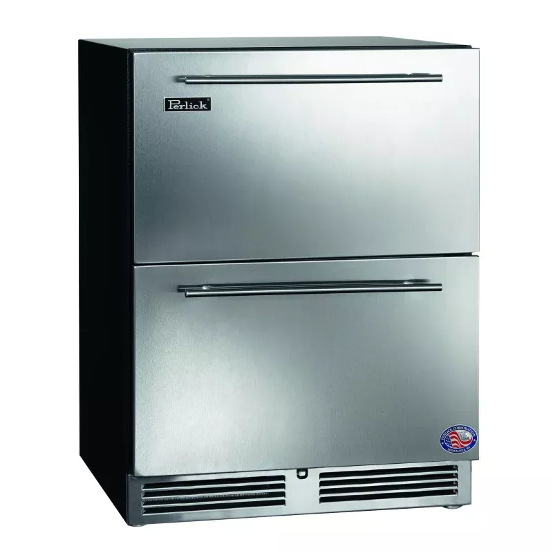 Perlick HA24FB45 24" Ada Compliant Freezer Drawers