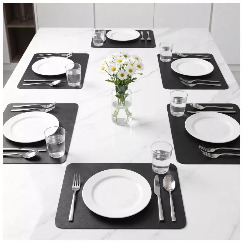 Placemat Set - Black