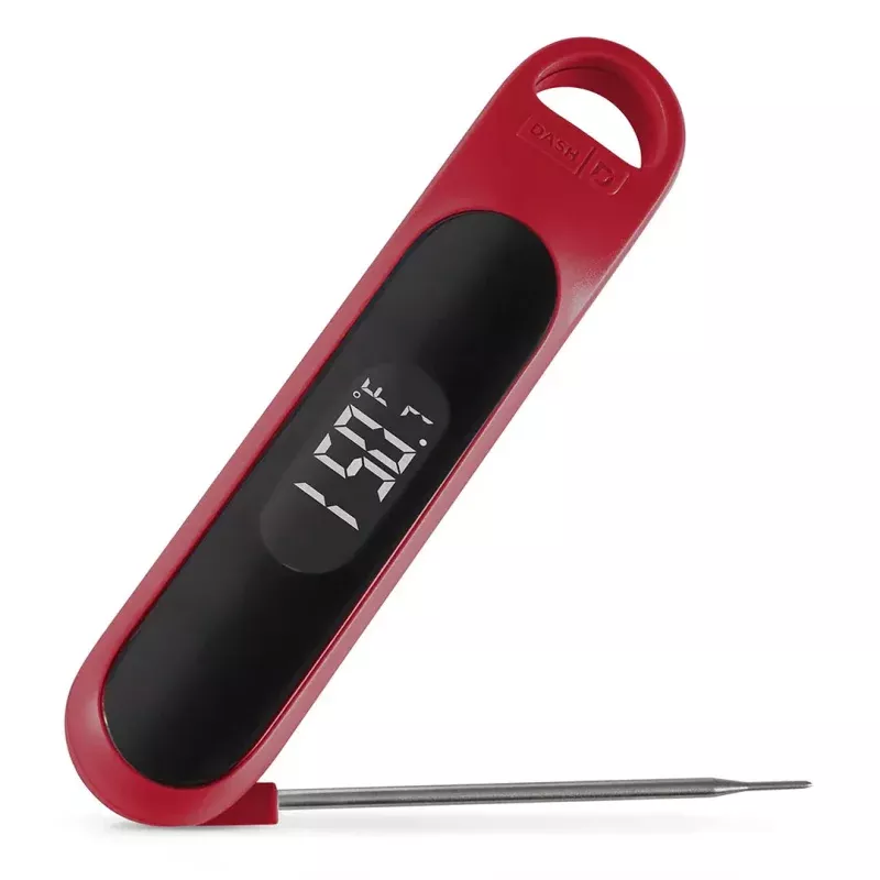 Precision Quick-Read Meat Thermometer - Red