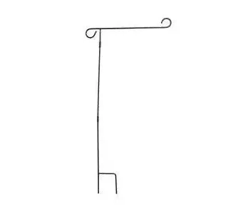 Rain or Shine Metal Garden Flag Pole