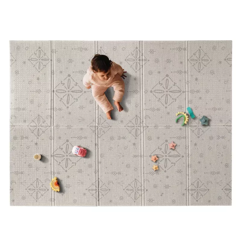 Reversible Baby Play Mat - Gray