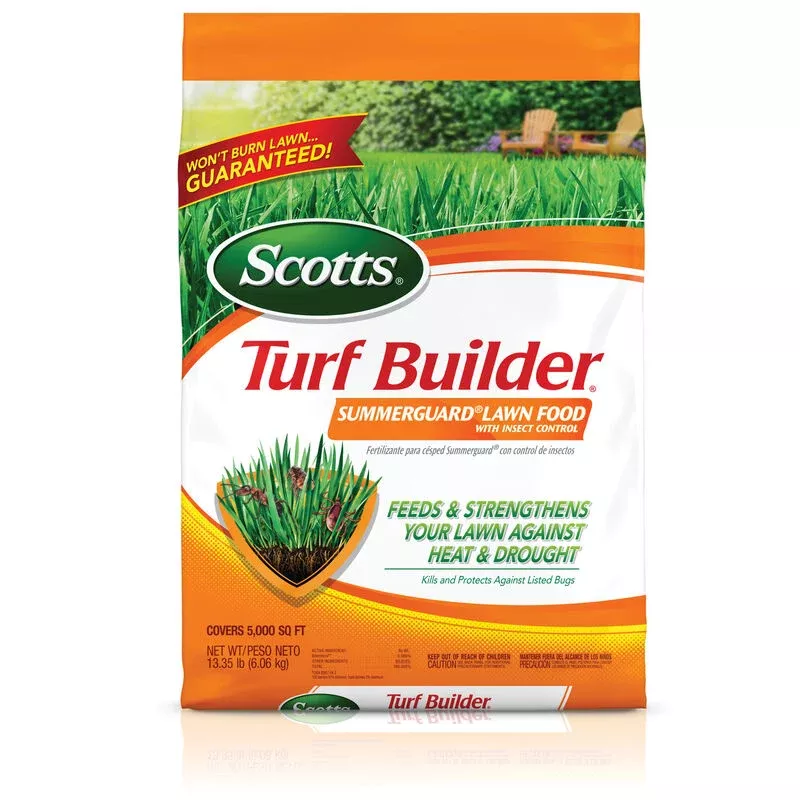 Scotts Turf Builder SummerGuard Lawn Food with Insect Control