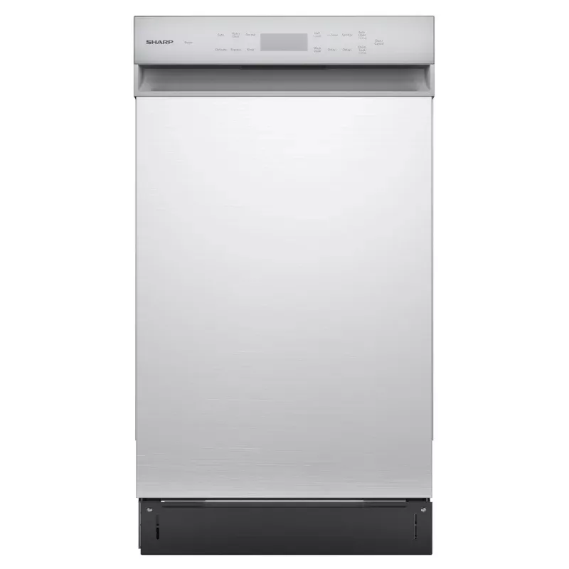 Sharp SDW4523MS 18 In. Stainless Steel 47 Db Dishwasher