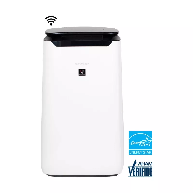 Sharp Smart Plasmacluster Ion Air Purifier with True HEPA for Extra Large Rooms