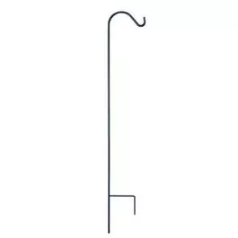 Shepherd's Hook, Black Steel, 64-In.