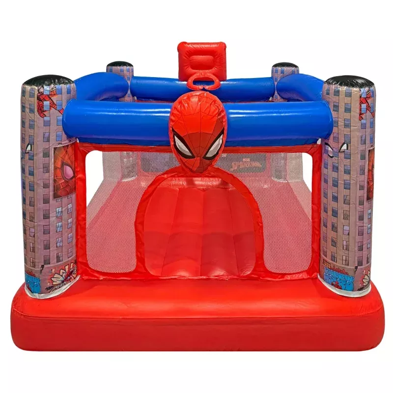 Spider-Man Bounce House with Built-in Air Pump