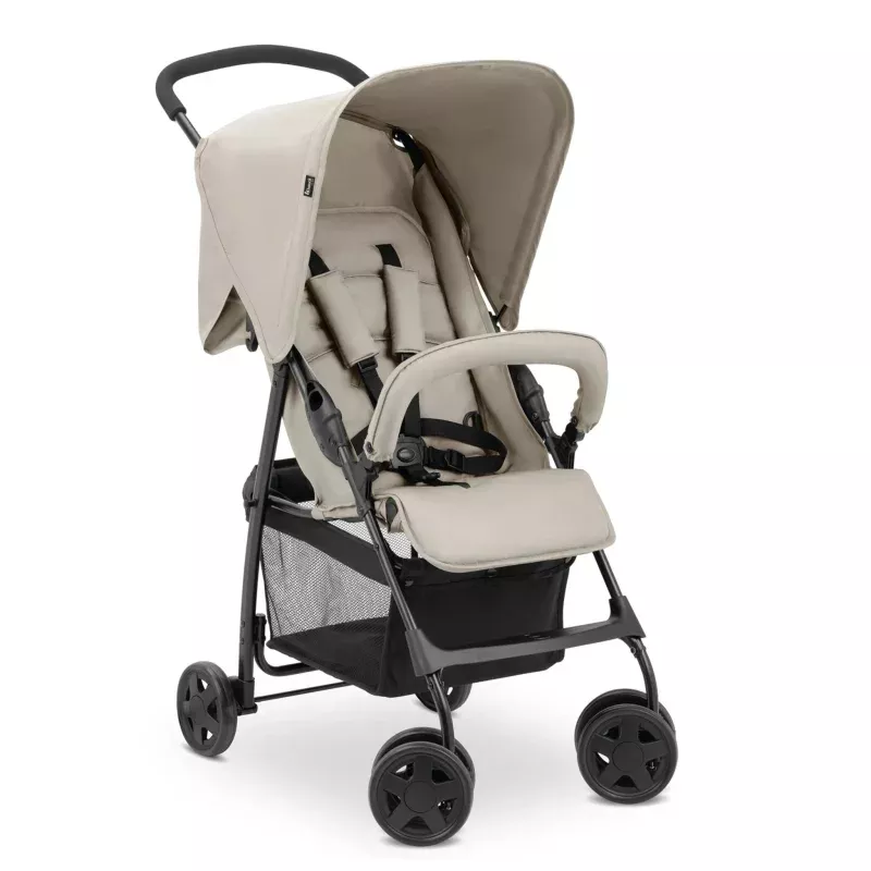 Sport T13 Lightweight Compact and Foldable Stroller, Pushchair - Beige