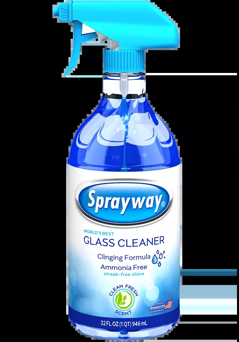 Sprayway Glass Cleaner Clinging Spray