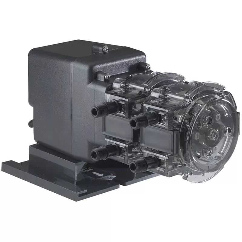 Stenner Double Fixed Head Output Pump 6.0 GPD #1 Tube 120V 25psi