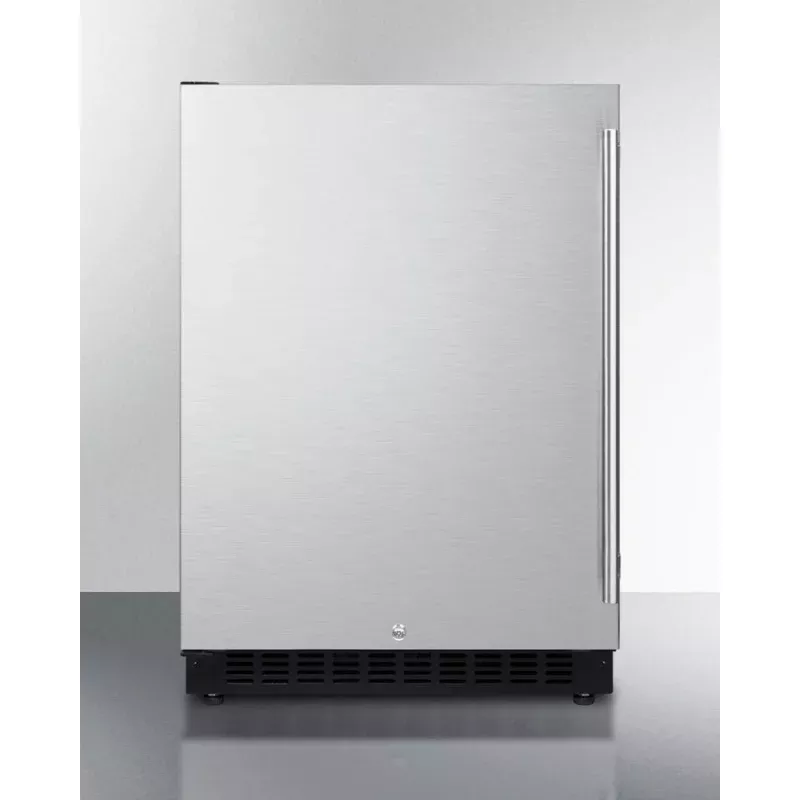 Summit AL54CSSLHD 24" Wide Built-In All-Refrigerator, Ada Compliant