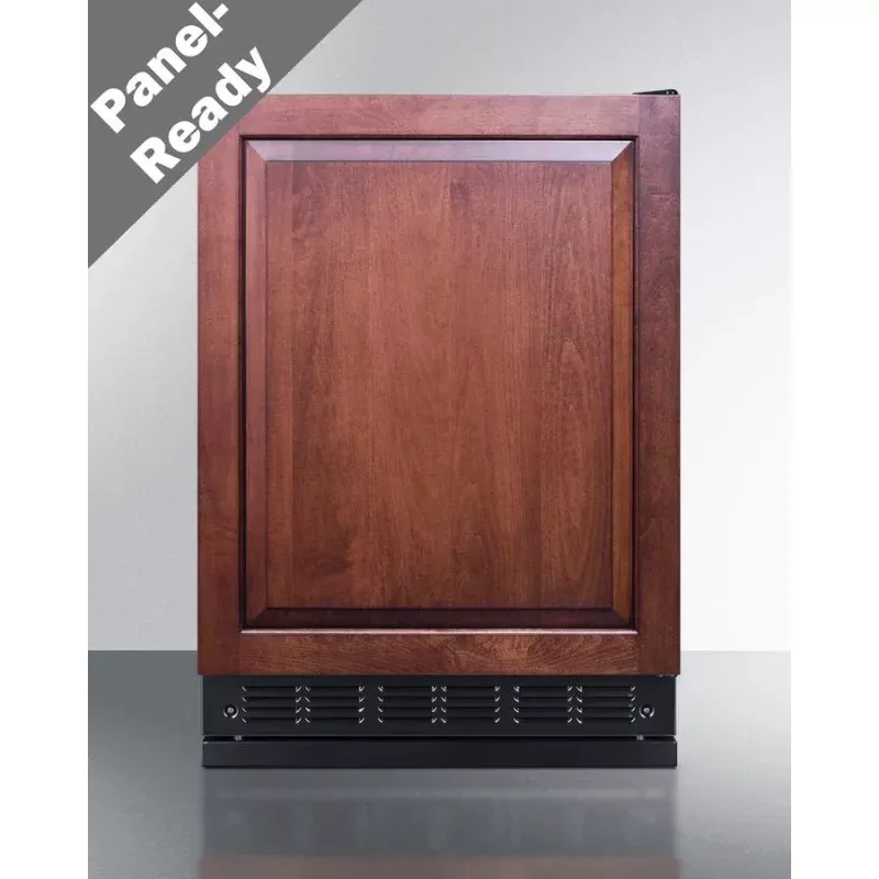 Summit FF6BK2SSRSIF 24" Wide All-Refrigerator (Panel Not Included)