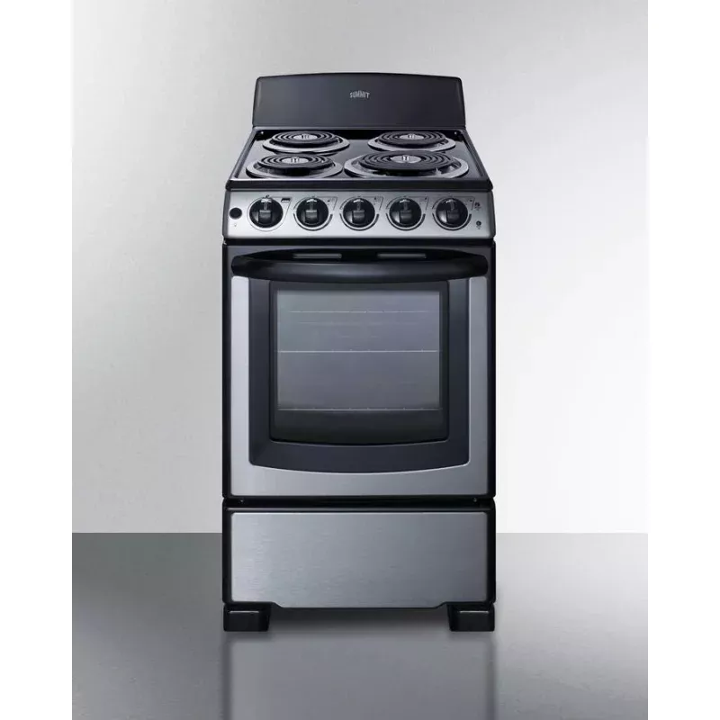 Summit PROEL20SS 20" Wide Electric Coil Range