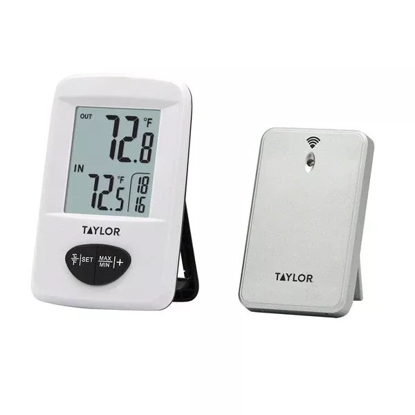 Taylor Wireless Weather Station with Clock