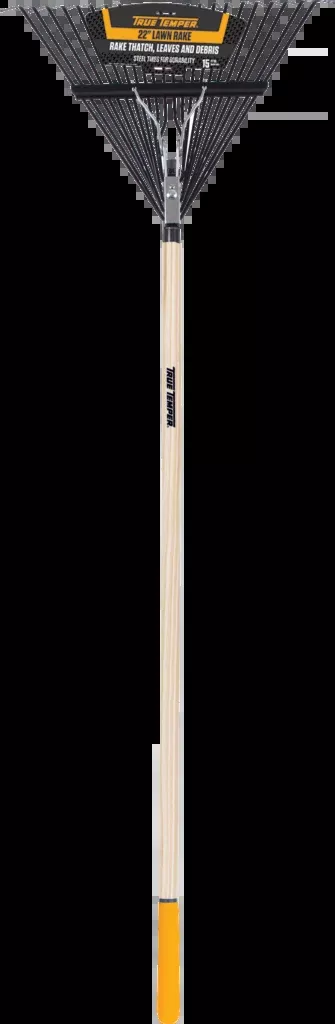 True Temper 22 INCH STEEL LEAF RAKE