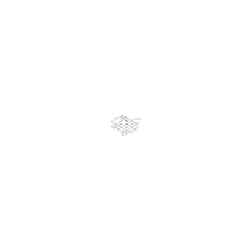 TSL-655124 2 X 2 Base Plate-1/2-13 Tap Center