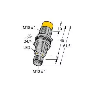 TURCK NI12U-EM18M-VP4X-H1141 Inductive Sensor