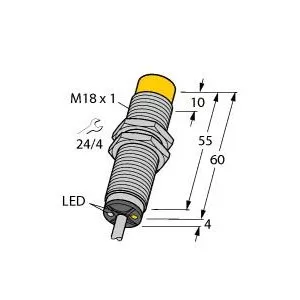 TURCK NI12U-M18-ADZ30X2 4M Inductive Sensor