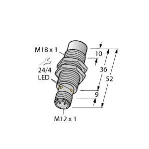 TURCK NI12U-MT18-AP6X2-H1141 Inductive Sensor