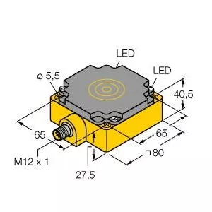 TURCK NI40-CP80-VP4X2-H1141 Inductive Sensor