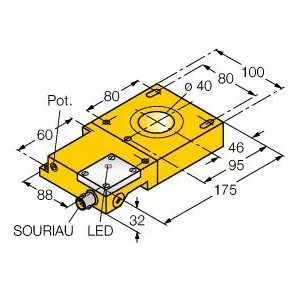 TURCK NI40R-S32SR-AP44X-S1131 Inductive Sensor