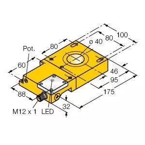 TURCK NI40R-S32SR-VP44X-H1141 Inductive Sensor