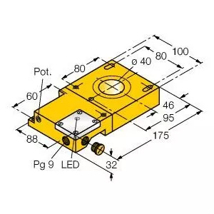 TURCK NI40R-S32SR-VP44X Inductive Sensor