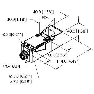 TURCK NI40U-CP40-AP6X2-B1141 Inductive Sensor
