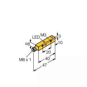 TURCK NI4U-Q8SE-RP6X-V1131 Inductive Sensor
