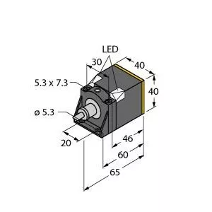 TURCK NI50U-CK40-VP4X2/S105 10M Inductive Sensor