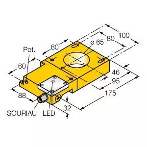TURCK NI65R-S32SR-AP44X-S1131 Inductive Sensor