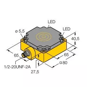 TURCK NI75U-CP80-FDZ30X2-B3131 Inductive Sensor