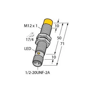 TURCK NI8-G12-RDZ32X-B3131 Inductive Sensor