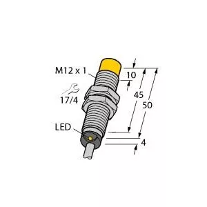 TURCK NI8-M12-VP6X 7M Inductive Sensor
