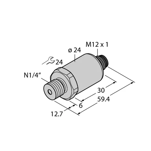 TURCK PT200PSIG-2003-I2-H1143 - Pressure Transmitter