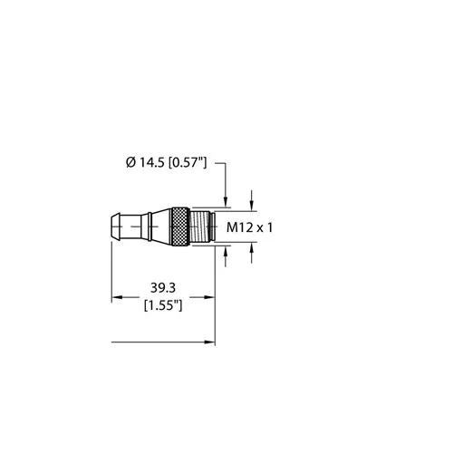 TURCK RK 4.5T-3-RS 4.5T Actuator and Sensor Cordset