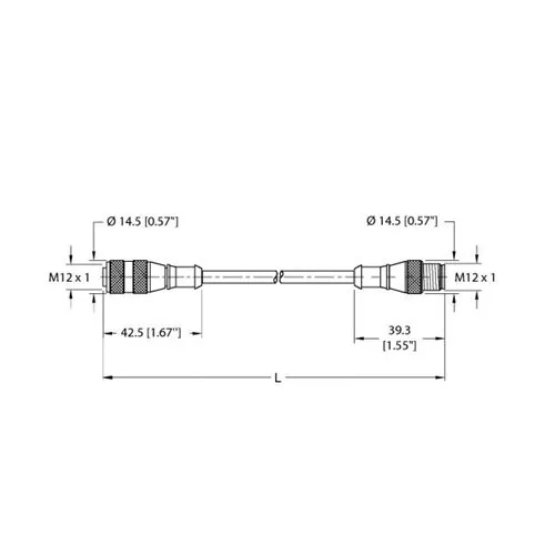 TURCK RK 4.5T-7.5-RS 4.5T Actuator and Sensor Cordset