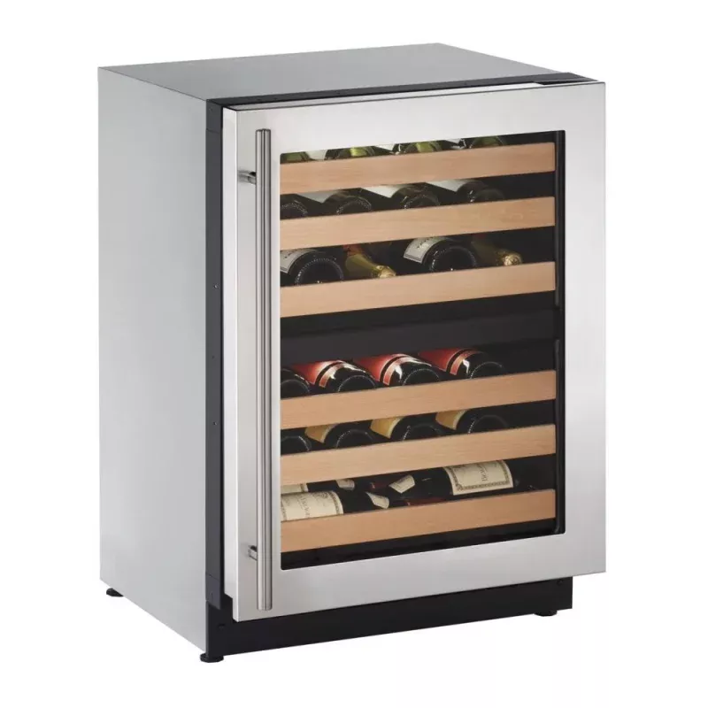 U-Line U2224ZWCS00A 24" Wine Captain Model Stainless Frame Right-Hand Hinge