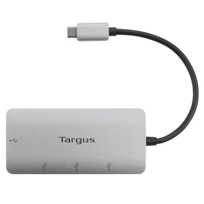 USB-C To 4-Port USB-A Hub In Silver