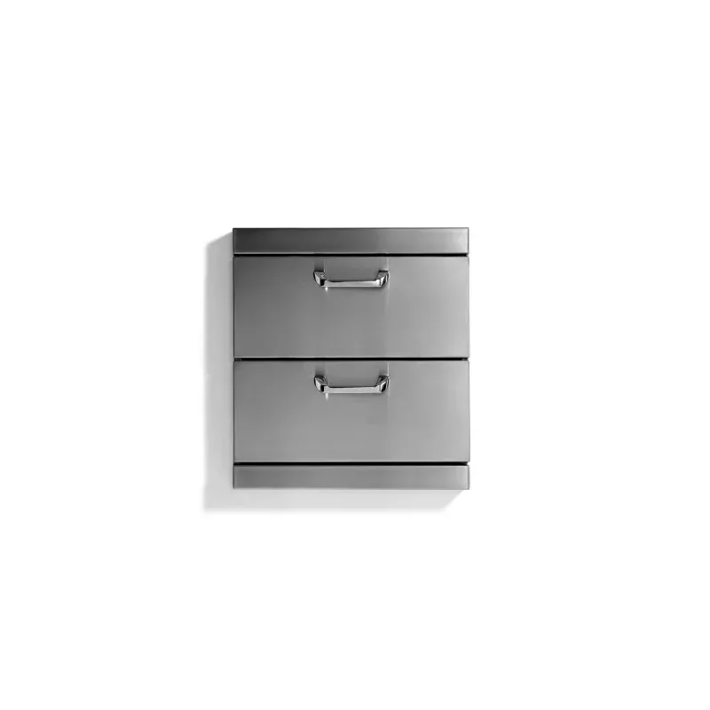 Utility Drawers - Two Extra large drawers w/ 5" offset handles.
