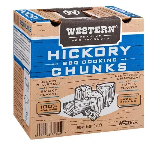 Western Hickory BBQ Cooking Chunks