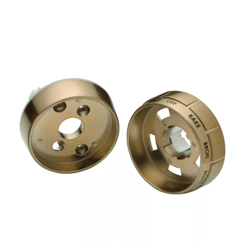 Wolf 9067237 36" Induction Range Brushed Brass Bezel Kit