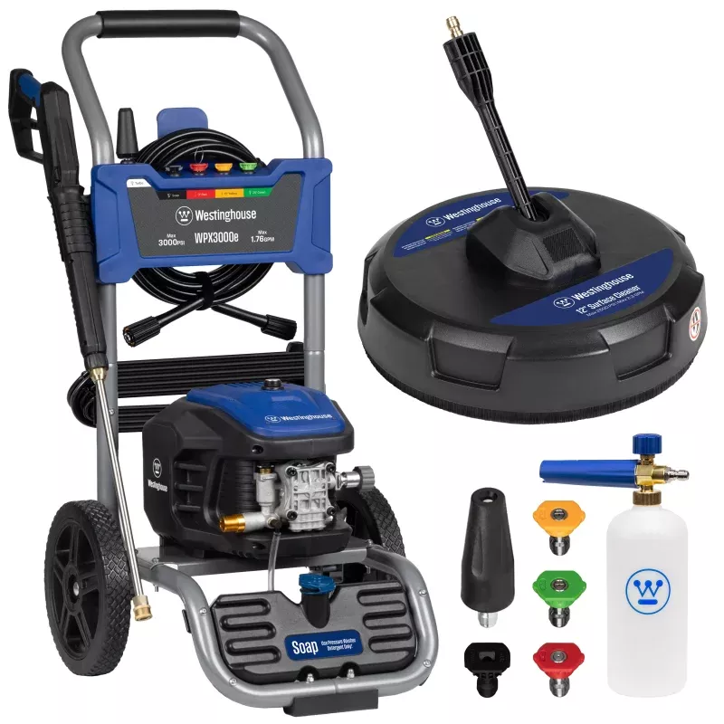 WPX3000eM Electric Pressure Washer Kit