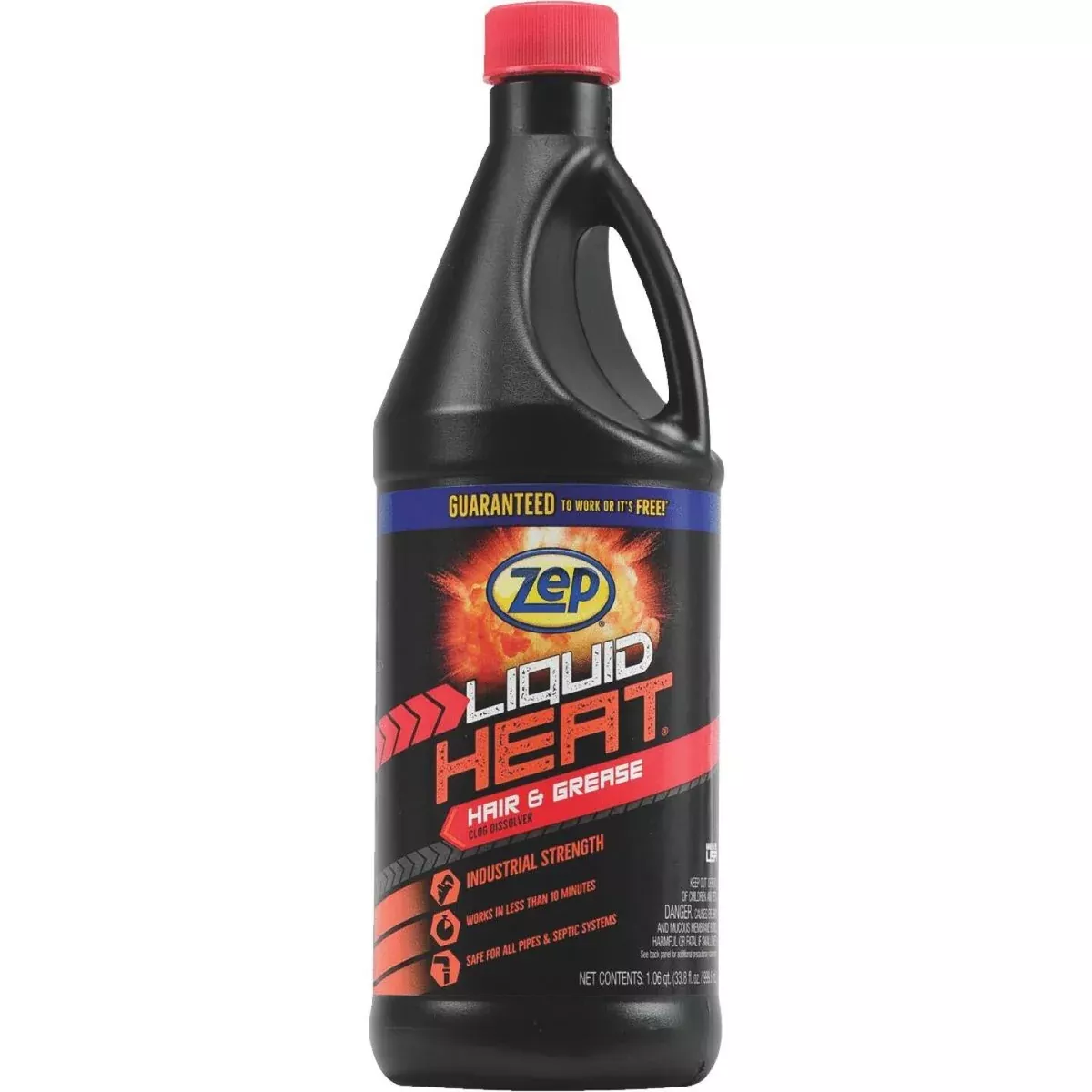 Zep 34 Oz. Liquid Heat Drain Opener & Cleaner